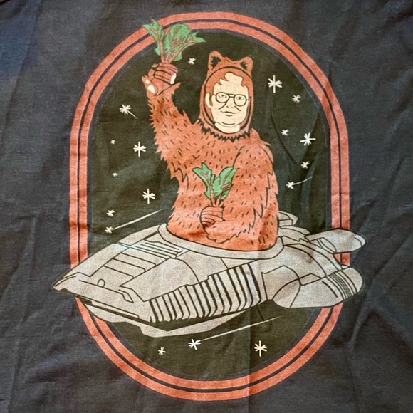 The Office Dwight Beet Farm Flowy Racerback Tank - Picture 10 of 11